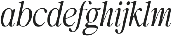 Behind The Nineties Variable Italic ttf (400) Font LOWERCASE