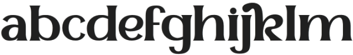 Behooved Regular otf (400) Font LOWERCASE