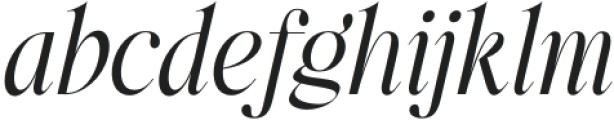 BeigeCulture-Italic otf (400) Font LOWERCASE