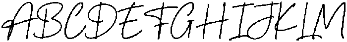 Being Another otf (400) Font UPPERCASE