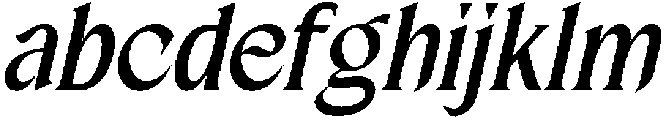 Beiruth Italic otf (400) FONT