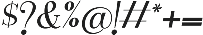 Bekinder-Italic otf (400) Font OTHER CHARS
