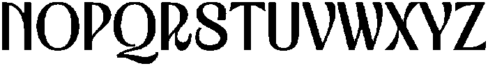 Bekola Regular otf (400) Font UPPERCASE