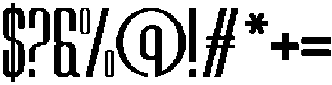 Bekyotan Regular otf (400) Font OTHER CHARS