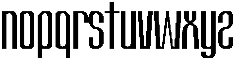 Bekyotan Regular otf (400) Font LOWERCASE