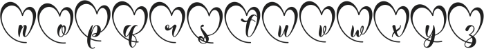 Bela Love ttf (400) Font LOWERCASE