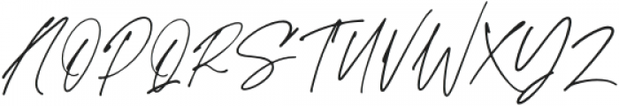 Belandia Signature otf (400) Font UPPERCASE