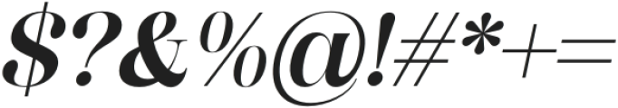 Belarmina-Italic otf (400) Font OTHER CHARS