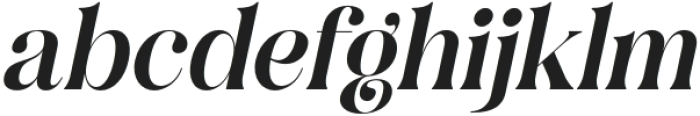 Belarmina-Italic otf (400) Font LOWERCASE