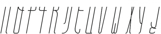 Belau Tall Deco SemiBCursive otf (400) Font LOWERCASE