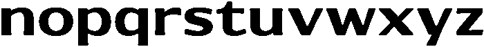 Belavine Rounded Regular otf (400) Font LOWERCASE