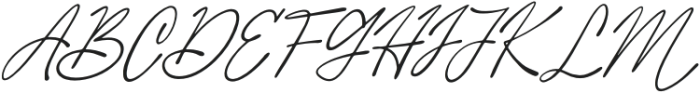 Belayita Italic otf (400) Font UPPERCASE