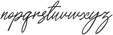 Belayita Italic otf (400) Font LOWERCASE