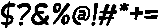 Belayo Slant otf (400) Font OTHER CHARS