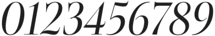 Belda Didone Cond Regular Italic otf (400) Font OTHER CHARS