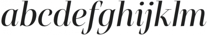 Belda Didone Norm Medium Italic otf (500) Font LOWERCASE