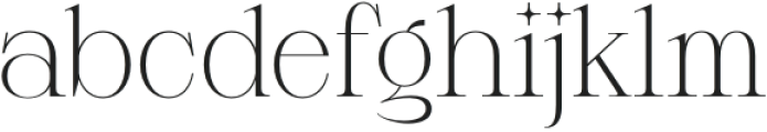 Beldaron Regular otf (400) Font LOWERCASE