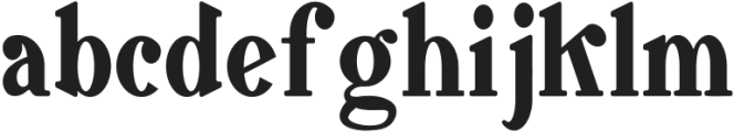 Belerant otf (400) Font LOWERCASE