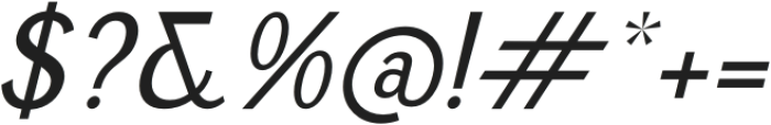 Belfika Namor Italic Italic otf (400) Font OTHER CHARS