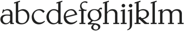 Belgard Light otf (300) Font LOWERCASE