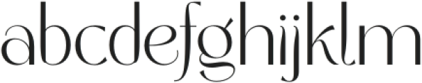 Belgato Regular otf (400) Font LOWERCASE