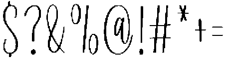 Belgia Autography Regular otf (400) Font OTHER CHARS