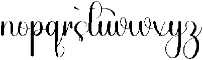 Belgia Autography Regular otf (400) Font LOWERCASE