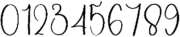 Belgia Calligraphy Regular otf (400) Font OTHER CHARS