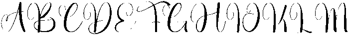 Belgia Calligraphy Regular otf (400) Font UPPERCASE