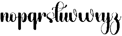 Belgia Calligraphy Regular otf (400) Font LOWERCASE