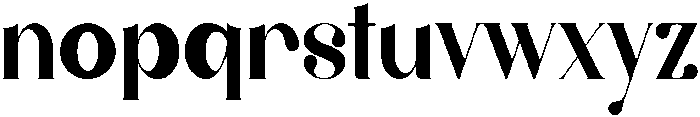 Belgia Regular otf (400) Font LOWERCASE