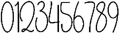 Belgian Signature Regular otf (400) Font OTHER CHARS