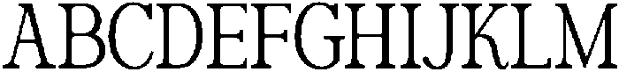 Belgion Regular otf (400) Font UPPERCASE