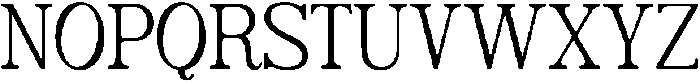 Belgion Regular otf (400) Font UPPERCASE