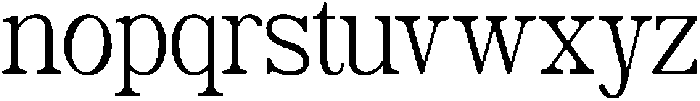 Belgion Regular otf (400) Font LOWERCASE