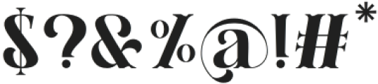 Belgita-Regular otf (400) Font OTHER CHARS