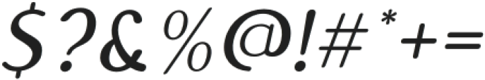 BelgiumRounded-Italic otf (400) Font OTHER CHARS