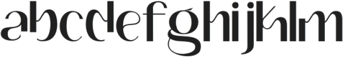 Belgriela Regular otf (400) Font LOWERCASE