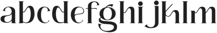 Belgriela Serif Regular otf (400) Font LOWERCASE