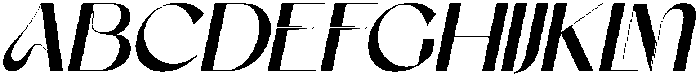 Beli Oblique otf (400) Font UPPERCASE