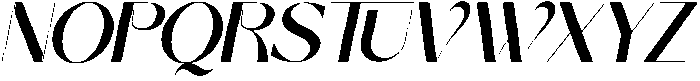 Beli Oblique otf (400) Font UPPERCASE