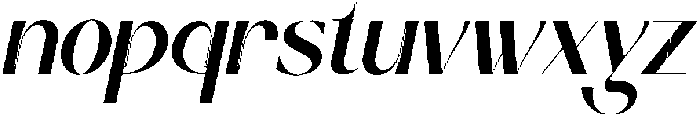 Beli Oblique otf (400) Font LOWERCASE