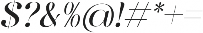 Belianty Elesha Italic otf (400) Font OTHER CHARS