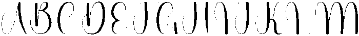 Believe Autumn Regular otf (400) Font UPPERCASE