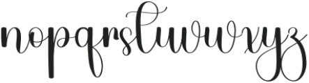 Believe Autumn Regular otf (400) Font LOWERCASE