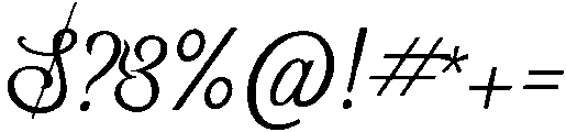 Believe In Me Regular otf (400) Font OTHER CHARS