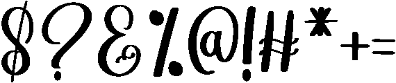Believe Regular otf (400) Font OTHER CHARS