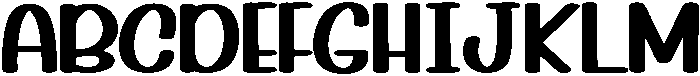 Believe Regular otf (400) Font UPPERCASE