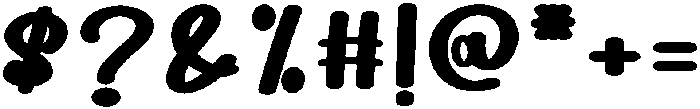 Believe Regular otf (400) Font OTHER CHARS