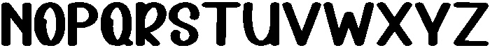 Believe Regular otf (400) Font LOWERCASE
